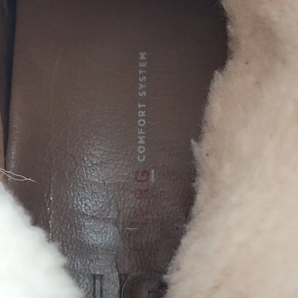 UGG Jaren Men's Brown Suede Leather Mid-Calf Boots S/N1017253 US Size 12 - Picture 8 of 11
